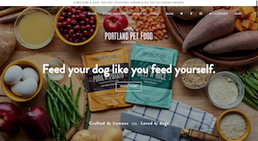 Portland Pet Food Company Website