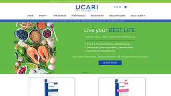 ucari pet testing intolerance