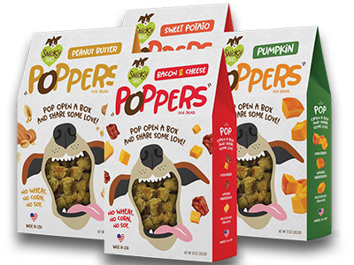 Treat Planet “Poppers” Dog Snack Treats